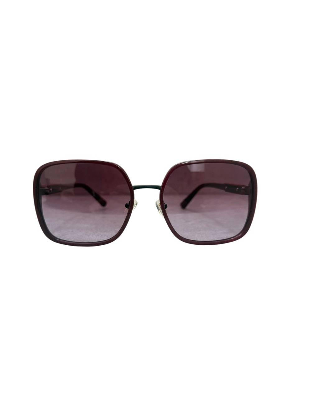 Miu Miu Women's Oversized Square Sunglasses - Burgundy